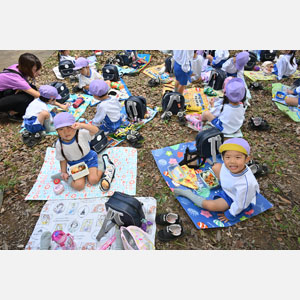 秋の遠足（年少・年中）