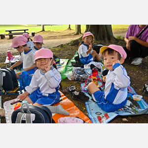 秋の遠足（年少・年中）