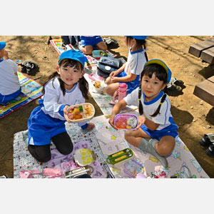 秋の遠足（年少・年中）